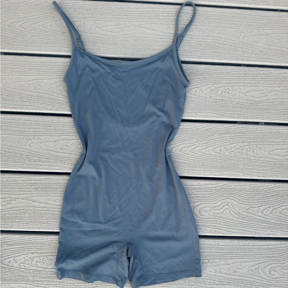 Glassons grey open back jumpsuit unitard - Picture 2 of 5